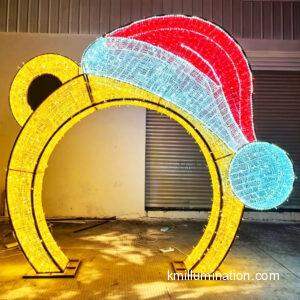 led hat arch decorative sclupture