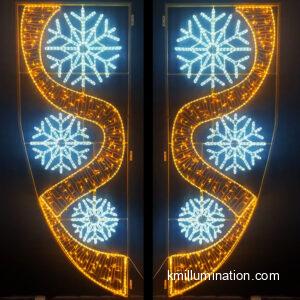 rope light motif ornament street lamp