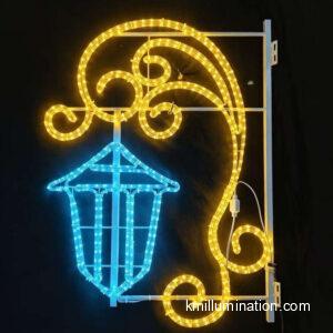 Ramadan ornament street lamp